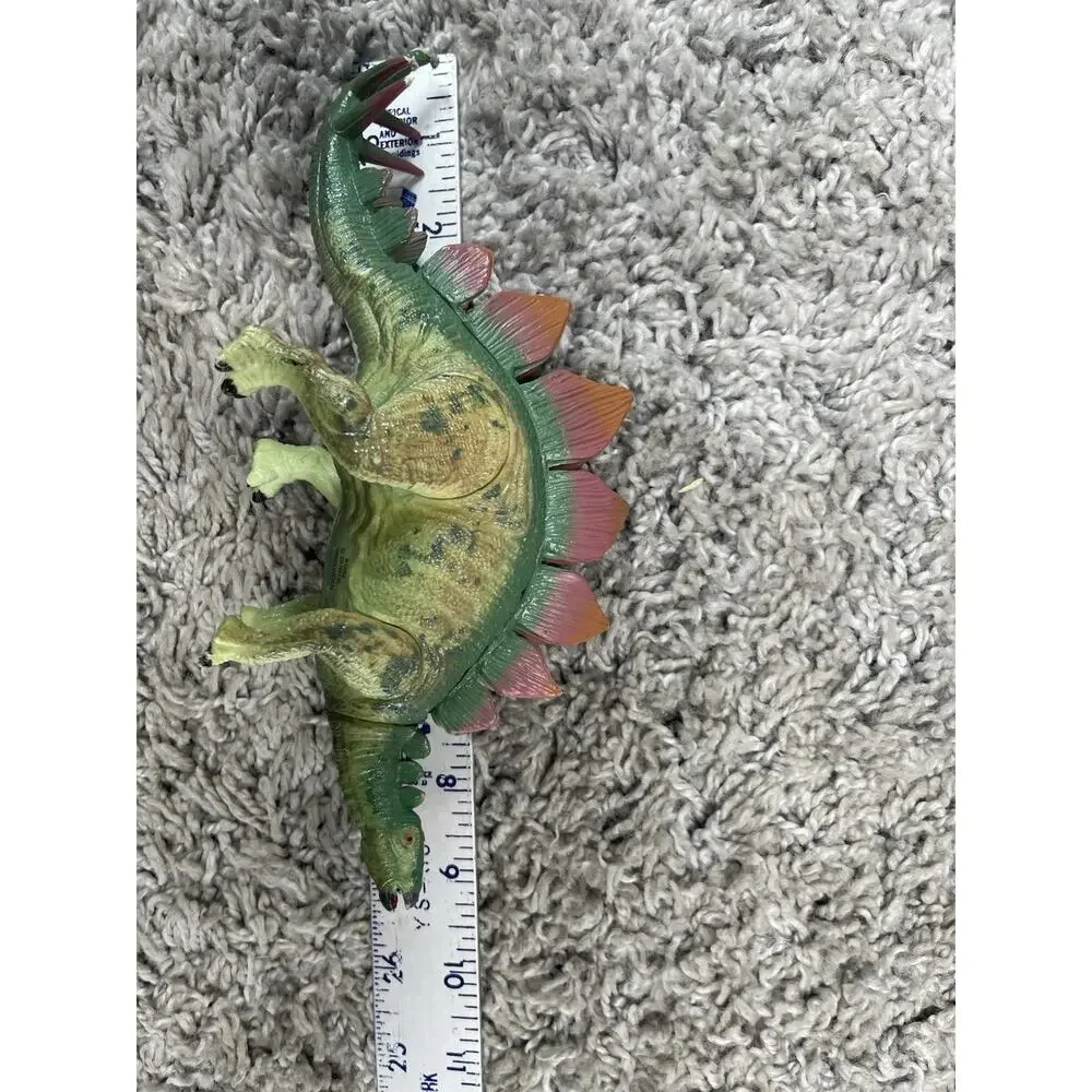 PVC Plastic WOW World NKOK Dinosaur Figures Posable Stegosaurus Dinos 3262